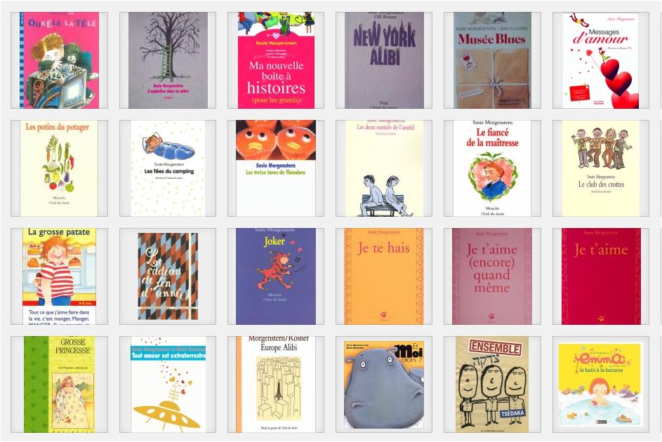 Bienvenue sur le site officiel de Susie Morgenstern